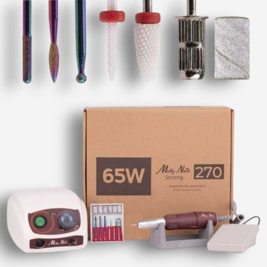 Drill Machine for nails Molly Nails Strong 270, 35000 p/min 65W