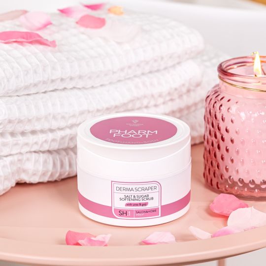 DERMA SCRAPER SALT & SUGAR SOFTENING SCRUB